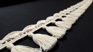 ลูกไม้ฝ้ายทำมือประดับพู่สำหรับผ้าม่านตกแต่งบ้าน - Product Image 3