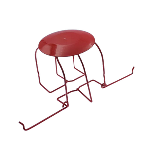 Protège-tête d'arrosage rouge monobloc de 3/4 pouces avec bouclier d'eau Accessoire essentiel d'équipement de lutte contre l'incendie - Product Image 4