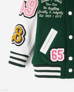 Custom Wholesale kids Varsity <b>Jackets</b> Letterman <b>Jackets</b> Custom Baseball Letterman Varsity Bomber <b>Jacket</b> - Product Image 2