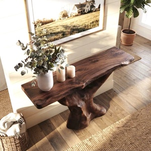 Console en bois de luxe moderne de haute qualité pour la maison et l'hôtel, table d'entrée, meubles d'intérieur pour la décoration de villa - Product Image 3