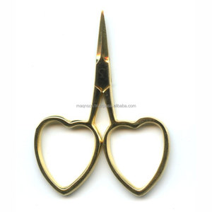 Pink Heart Shape <b>Scissors</b> Mini Embroidery Shears for <b>Sewing</b> Cross Stitch Needlework Thread Trimming - Product Image 3