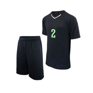 Custom Volleyball Uniform Sublimated Jersey With Shorts V-Neck Sleeveless Fitted Moisture Wicking Breathable Sportswear - Product Image 4