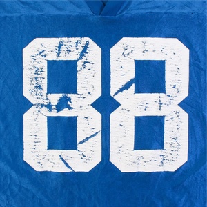 Uniformes de fútbol americano personalizados Sublimación Azul Fútbol Jerseys Tackle Twill Fútbol Jersey Precio bajo - Product Image 4