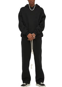 Conjunto Deportivo Unisex de Invierno con Sudadera Oversize de 350 GSM y Pantalones Jogger, Chaqueta con Logo Estampado para Hombre y Mujer - Product Image 6