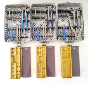 Tijeras Quirúrgicas Veterinarias de Acero Inoxidable de Alta Calidad CE ISO 2.4 3.2 4.0 3.5mm, Instrumentos Ortopédicos de Dentavex - Product Image 1