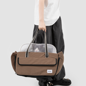 Sac de transport de sécurité pour chien pour voiture, anti-nausée, siège de voyage pour animal de compagnie avec sangles, faible MOQ - Product Image 2