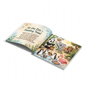 Impresión de Libros de Cuentos Infantiles con Encuadernación Cosida de Tapa Dura a Todo Color Personalizados de Fábrica - Product Image 2