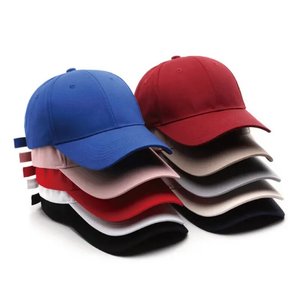 Custom Logo 100% Cotton Knitted Baseball Cap Unisex Embroidered Breathable Adjustable Hat High Quality Comfortable Wholesale - Product Image 4