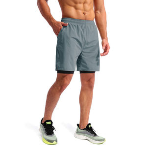 Pantalones cortos de gimnasio para hombre de algodón, calidad premium, cómodos de usar. Proveedor directo de fábrica, pantalones cortos de gimnasio para hombre de algodón, pedido al por mayor. - Product Image 2