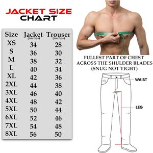 Traje de Motocicleta para Hombre Bacca Moto, Chaqueta y Pantalón de Cordura, Homologado por la CE, Protección para Motociclistas, Impermeable, Transpirable, para Carreras - Product Image 4