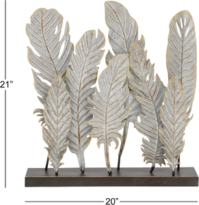 Escultura de Plumas, Decoración para el Hogar, Estatua, Figurita para Mesa, Sala de Estar, Dormitorio, Oficina, Estante, Mesa de Consola y Decoración Moderna - Product Image 4