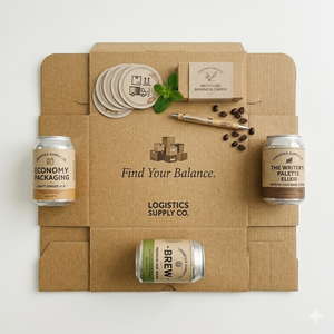 Eco-Friendly Heavy-Duty Foldable Mailer <b>Boxes</b> with Closure Handle Custom Design Shock Protection Kraft Corrugated Liner - Product Image 4