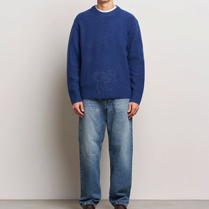 Pull tendance pour homme, pull chaud, vêtement décontracté moderne, tissu doux et respirant, coupe confortable, parfait pour la saison hivernale - Product Image 2