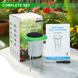 Professional 308mm Long-Electrode Soil pH & <b>Moisture</b> <b>Meter</b>, No Battery Needed, IP66 Waterproof Heavy Duty for Agriculture - Product Image 2