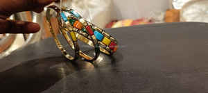 Conjunto de Brazaletes Ajustables de Latón Hechos a Mano de Lujo Modern Muse con Personalización, Joyería de Diseño Moderna para Mujer - Product Image 6