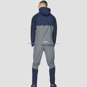Custom logo track suit slim fit <b>jogger</b> set mens sweatsuit sets gym sports tracksuit - Product Image 4