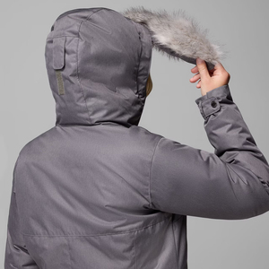 Robust <b>Womens</b> Parka Cotton Fleece <b>Jacket</b> <b>Winter</b> Thicken Coat With Removable Fur Collar <b>Warm</b> Heated Ladies <b>Jacket</b> Custom Supplier - Product Image 5