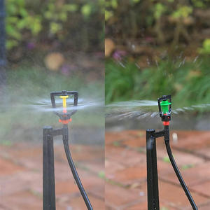 Micro-asperseur rotatif à 360 degrés de haute qualité, rotor vert, cadre noir, mini-pulvérisateur d'eau pour l'agriculture et les serres - Product Image 4