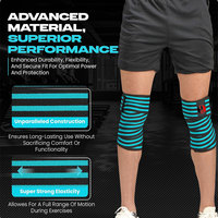 Nouveaux genouillères de musculation en néoprène pour la gym, design personnalisé, best-sellers de Burhan Sports