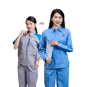 Conjunto de ropa de trabajo de ALTA CALIDAD uniforme diseño personalizado campo petrolero de manga corta/larga/lavado de autos/conductor/ropa de trabajo agrícola-fábrica FMF - Product Image 1