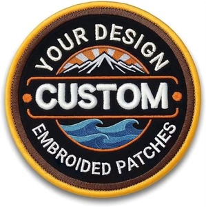 Patch en tissu PVC 3D gaufré thermocollant de forme personnalisée avec motif montagne pour chapeaux, chaussures, sacs et textiles de maison - Product Image 6
