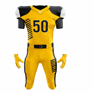 Fournisseur d'uniformes de football américain personnalisés en polyester 100% imprimés par sublimation, pour équipes, clubs, écoles, marque privée, vente en gros - Product Image 3