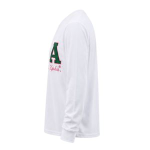 เสื้อเชิ้ตแขนยาวสีขาวดำผู้หญิงปักตัวอักษรเสื้อลำลองสไตล์สปอร์ตสวมใส่สบายทุกวันเสื้อผ้าแฟชั่น - Product Image 2
