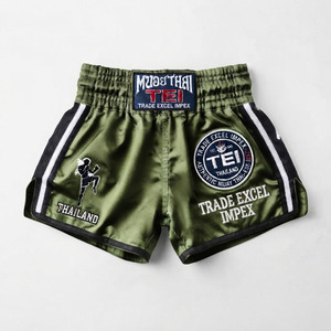 Pantalones Cortos de Muay Thai y Kickboxing Personalizados con Logotipo Frontal, para Hombre, de Alta Calidad, Transpirables, de Secado Rápido, Ajuste Clásico - Product Image 6