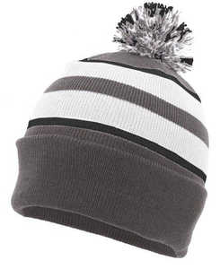 Nouveau bonnet d'hiver en laine acrylique tricoté chaud et tendance avec revers, personnalisable pour l'extérieur - Product Image 3