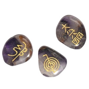 ร้านค้าออนไลน์สำหรับชุด Amethyst Usui reiki | ชุดอเมทิสต์ Usui จักระ reiki Sone สำหรับการรักษาและตกแต่ง - Product Image 1