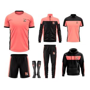 Maillot de football en tissu polyester 160 GSM pour adultes et jeunes, uniforme de football, short de football, chaussettes de football, sweat à capuche intercouche - Product Image 3