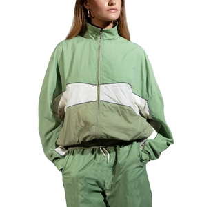 Wholesale <b>Women's</b> Windbreaker <b>Jacket</b> Zipper Design Polyester Fabric Printing Mesh Lining Sportswear <b>Women</b> <b>Jackets</b> - Product Image 6