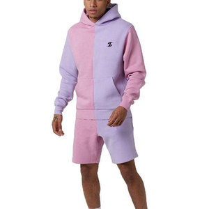 Conjunto de Sudadera con Capucha y Pantalones Cortos para Hombre, Ropa Deportiva que Absorbe la Humedad para Entrenamientos - Product Image 1
