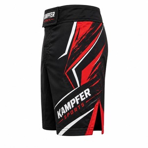 Pantalones Cortos de MMA para Hombre, Nuevo Modelo, 100% Poliéster, Tejido Elástico, Transpirable, de Secado Rápido, para Entrenamiento de Lucha UFC, Ropa Deportiva a la Moda - Product Image 5