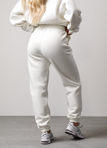 Women’s Oversized Fleece Sweatshirt <b>Jogger</b> <b>Set</b> 2 Piece Casual Tracksuit Lounge Wear Crewneck Pullover Sweatpants <b>Matching</b> <b>Set</b> Wh - Product Image 5