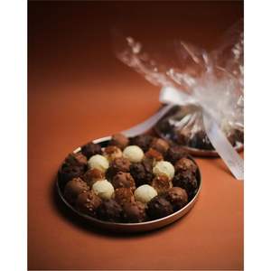 Elegant Circular Metal Serving Tray 16 Compartment Chocolate <b>Gift</b> <b>Box</b> Base Decorative Candy Plate Wholesale Party Centerpiece - Product Image 3