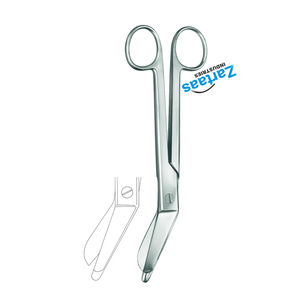 Ciseaux à plâtre Esmarch en acier inoxydable de haute qualité, ciseaux angulés de 20 cm, fabricant et exportateur d'instruments chirurgicaux - Product Image 5