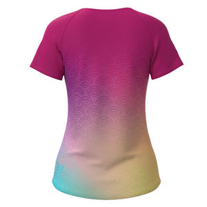 Camiseta Deportiva de Yoga sin Mangas para Mujer, Transpirable, Holgada, Informal, Diseño Sublimado, Hecha de Tela de Malla 100% Algodón Ecológico de Secado Rápido - Product Image 4