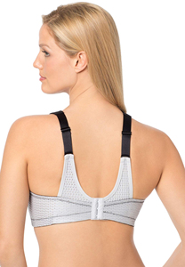Soutiens-gorge de sport respirants en maille pour femmes, sans armatures, personnalisables, en coton, pour la course, la gym, le fitness et le yoga, broderie sans couture, taille moyenne - Product Image 4