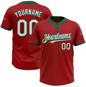 เสื้อเบสบอลลดราคา เสื้อเบสบอลแบบสั่งทำพิเศษ เสื้อเบสบอลแบบติดกระดุมสองเม็ด ชุดทีมเบสบอลซอฟต์บอล - Product Image 2