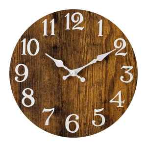 Creative Modern <b>Wall</b> <b>Clock</b> Wooden Birdhouse House Shape Design with Pendulum Silent Timepiece for Minimalist Living Room <b>Decor</b> - Product Image 2