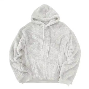 Sudadera con Capucha Extra Grande de Sherpa, Personalizada y Bordada, de Felpa Suave, para Invierno, para Hombre - Product Image 3