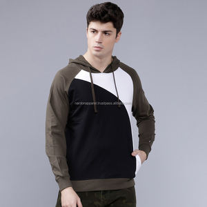 Nardon Apparel Haute Qualité 500 GSM Coton Épais Uni Léger Sweats à Capuche Unisexe Logo Personnalisé Hommes France Terry Hoodie - Product Image 1