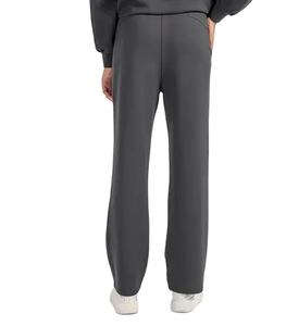 กางเกงวิ่งของผู้ชายผ้าฝ้าย100% กางเกงวอร์มเข้ารูประบายอากาศได้ดีพร้อมกางเกงยืดปิดเอวขากว้างลำลองสำหรับผู้ชาย - Product Image 4