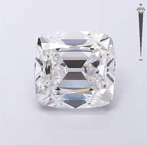Diamante Cultivado en Laboratorio con Certificación IGI, Corte Cojín de 3.01 Quilates, Color E, Claridad VVS2, ROYAL GEMS para Joyería - Product Image 1