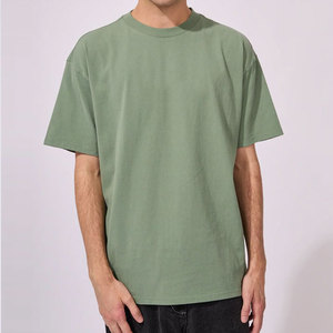 Comfortable Streetwear Casual Blank Custom Logo Cotton Fabric Breathable Quick Dry Regular Fit O-Neck T-Shirt - Product Image 5