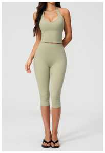 Leggings Deportivos Power Flex de Cintura Alta, Ajuste Aerodinámico, Sin Costuras, Ultraelásticos para Yoga y Fitness - Product Image 2