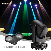Projecteur LED à tête mobile Sharpy haute puissance 300W, faisceau étroit 7000K, 19 canaux DMX512, pour les entreprises de location et les événements itinérants
