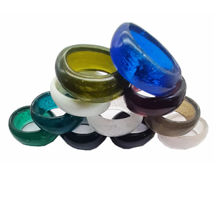 Epoxy Resin Napkin Ring Yellow And Green Color <b>Wedding</b> Party Accessories Resin Napkin Ring Hot Sale - Product Image 6