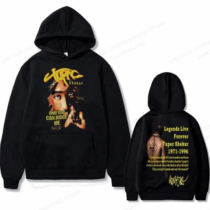 Sudadera con capucha de forro polar con cremallera, unisex, estilo urbano, doble capa, diseño vintage con efecto deslavado al sol y lavado ácido, para invierno - Product Image 6